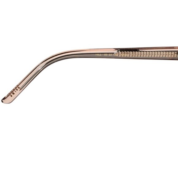Bonnie Clyde Women’s The Hill round fashion sheer pink sunglasses | 50.22.145